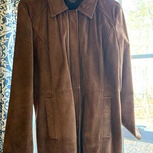 Coach Brown Suede Jacket